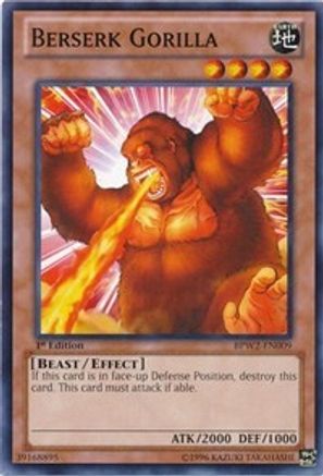 Berserk Gorilla (BPW2-EN009) - Battle Pack 2: War of the Giants – Round 2 1st Edition