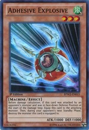 Adhesive Explosive - BPW2-EN015 - Battle Pack 2: War of the Giants Round 2 1st Edition