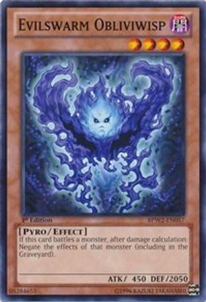 Evilswarm Obliviwisp (BPW2-EN057) - Battle Pack 2: War of the Giants – Round 2 1st Edition