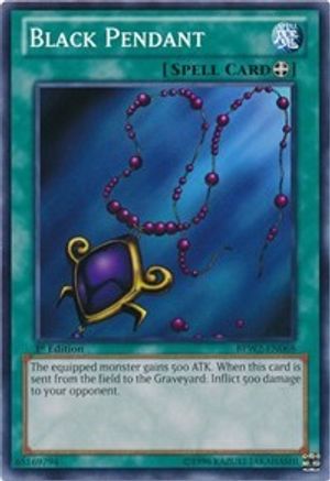 Black Pendant (BPW2-EN068) - Battle Pack 2: War of the Giants – Round 2 1st Edition