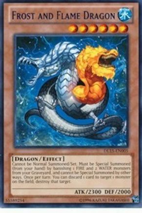 Frost and Flame Dragon (Red) (DL15-EN005) - Duelist League Promo Unlimited