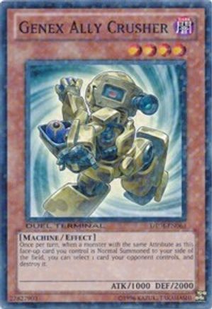 Genex Ally Crusher (DT04-EN069) - Duel Terminal 4 Limited