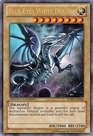 Blue-Eyes White Dragon (JUMP-EN068) - Shonen Jump Magazine Promos Limited