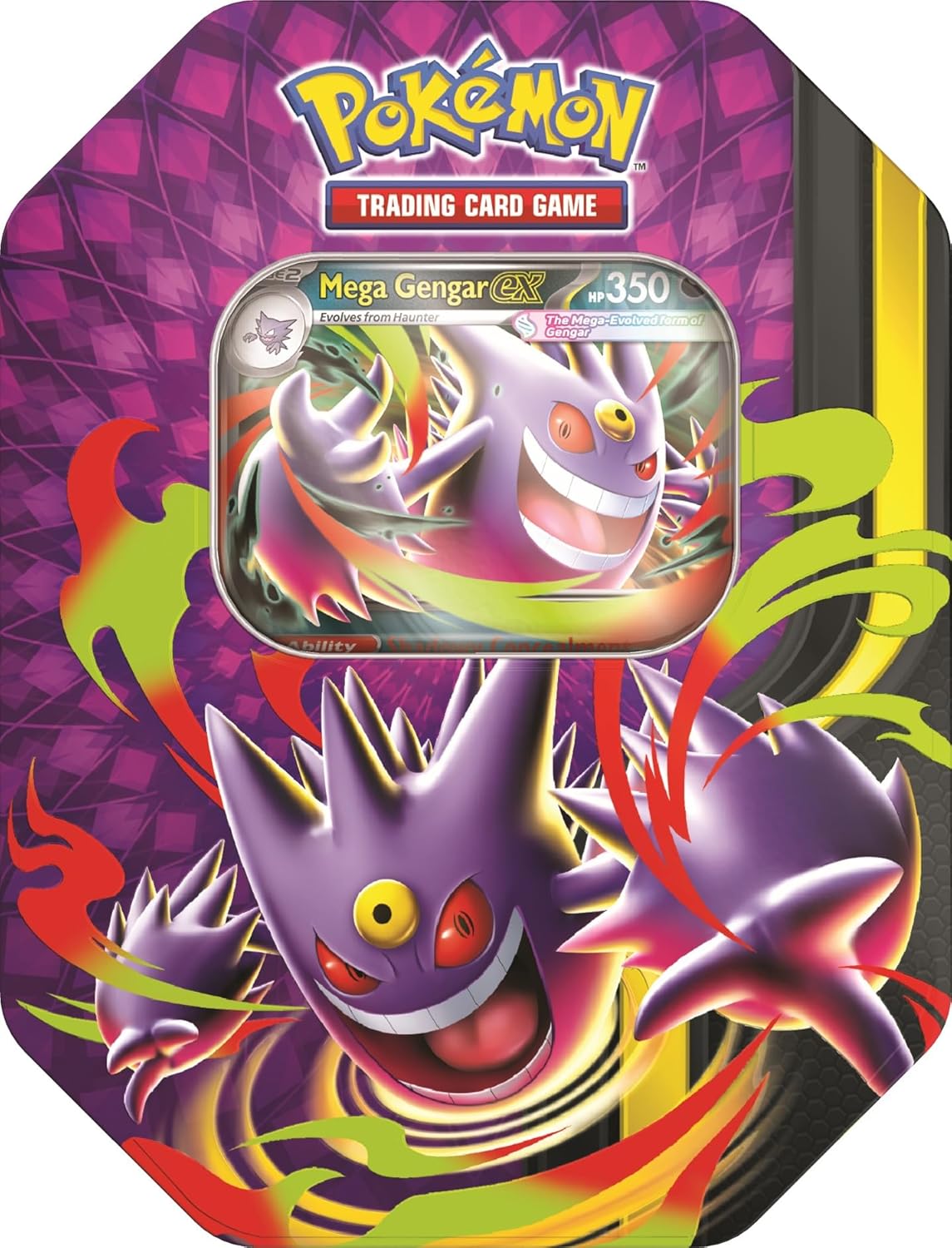 POKEMON Mega Moonlit Tin Mega Gengar