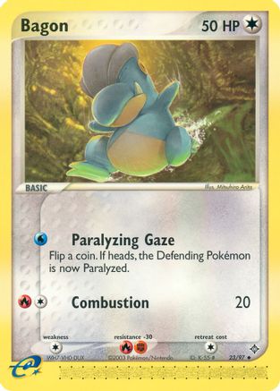 Bagon - 23/97 23/97 - Dragon Reverse Holofoil