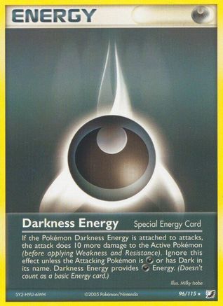 Darkness Energy (Special) 96/115 - Unseen Forces