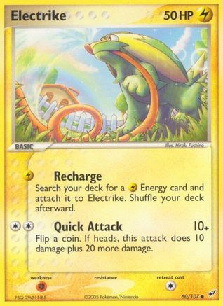 Electrike - 060/107 60/107 - Deoxys
