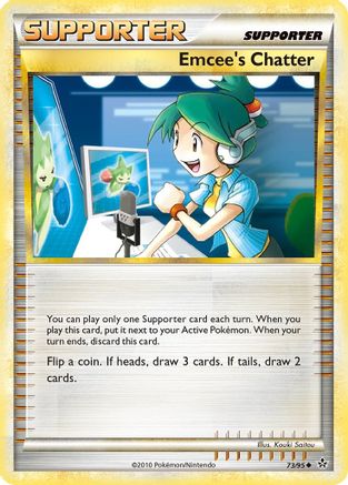 Emcee's Chatter 73/95 - Unleashed Reverse Holofoil