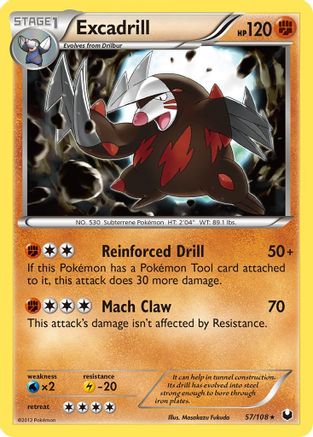 Excadrill 57/108 - Dark Explorers