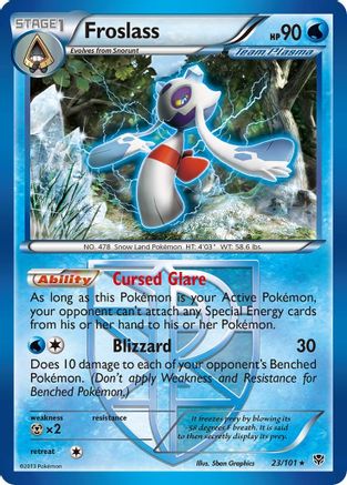 Froslass 23/101 - Plasma Blast