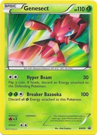 Genesect - BW99 BW99/101 - Black and White Promos Holofoil