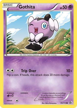 Gothita (70) 70/113 - Legendary Treasures Reverse Holofoil