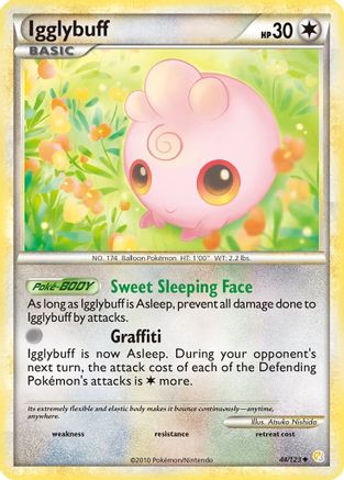 Igglybuff 44/123 - HeartGold SoulSilver