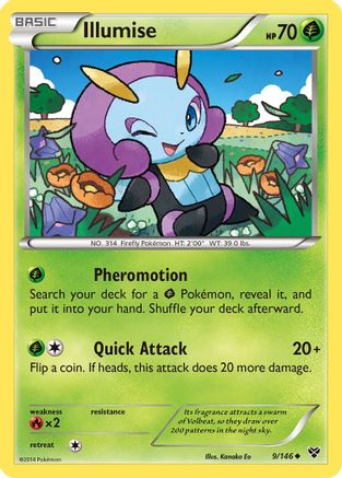 Illumise 9/146 - XY Base Set