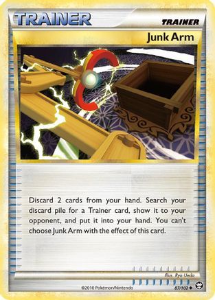 Junk Arm 87/102 - Triumphant Reverse Holofoil