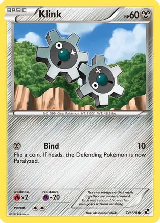 Klink 74/114 - Black and White