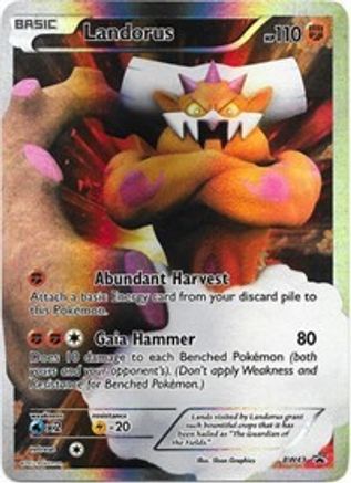 Landorus - BW43 BW43/101 - Black and White Promos Holofoil