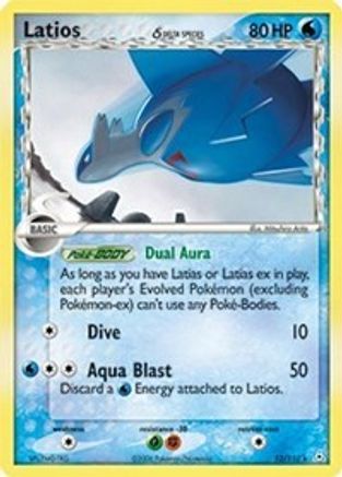 Latios - 012/110 (Delta Species) 12/110 - Holon Phantoms Holofoil
