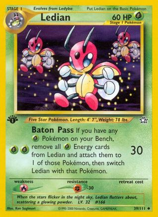 Ledian 39/111 - Neo Genesis Unlimited