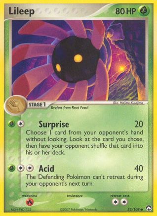 Lileep 52/108 - Power Keepers