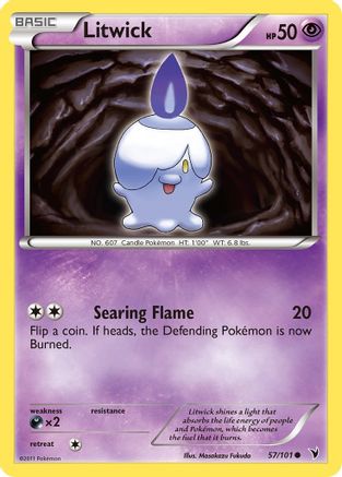 Litwick (57) 57/101 - Noble Victories Reverse Holofoil