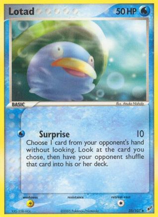 Lotad - 035/107 35/107 - Deoxys