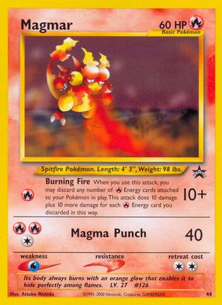 Magmar 44/53 - WoTC Promo