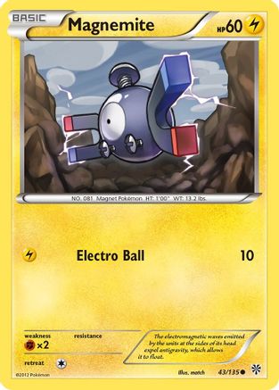Magnemite (43) 43/135 - Plasma Storm
