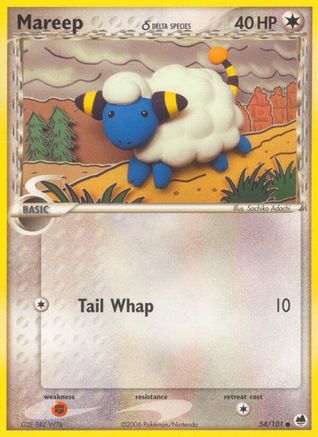 Mareep (Delta Species) 54/101 - Dragon Frontiers