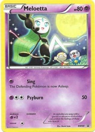 Meloetta - BW68 BW68/101 - Black and White Promos