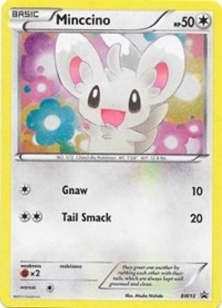 Minccino - BW13 (Cosmos Holo) BW13/101 - Black and White Promos Holofoil