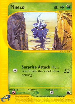 Pineco (85) 85/144 - Skyridge Reverse Holofoil