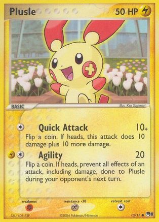 Plusle 13/17 - POP Series 1
