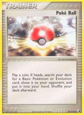 Poke Ball 87/115 - Unseen Forces Reverse Holofoil