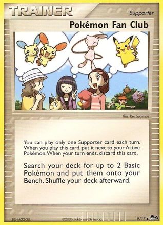 Pokemon Fan Club 9/17 - POP Series 4