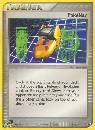 Pokenav 88/109 - Ruby and Sapphire Reverse Holofoil