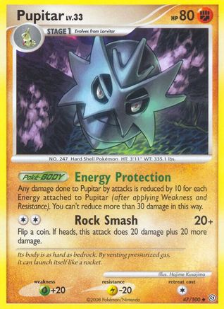 Pupitar 47/100 - Stormfront Reverse Holofoil