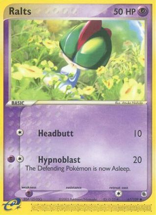 Ralts - 67/109 67/109 - Ruby and Sapphire