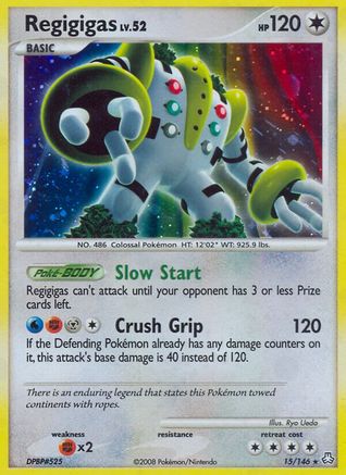 Regigigas (15) 15/146 - Legends Awakened Holofoil