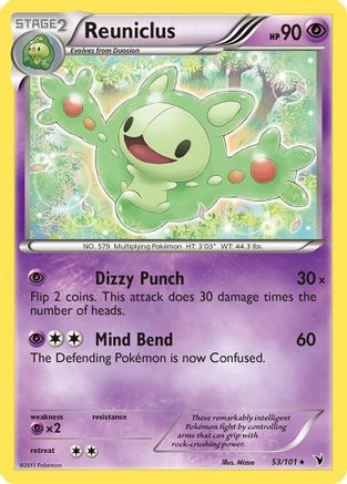 Reuniclus 53/101 - Noble Victories Reverse Holofoil
