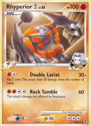 Rhyperior E4 32/111 - Rising Rivals Reverse Holofoil