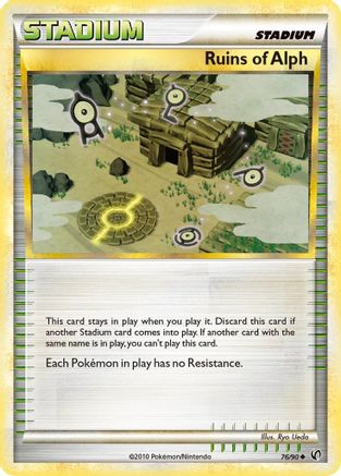 Ruins Of Alph 76/90 - Undaunted Reverse Holofoil
