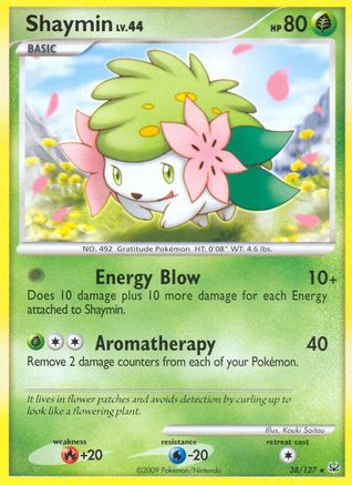 Shaymin (38) 38/127 - Platinum Reverse Holofoil