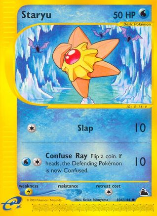 Staryu (104)/144 - Skyridge