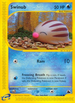 Swinub (107) 107/144 - Skyridge
