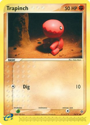 Trapinch - 78/97 78/97 - Dragon