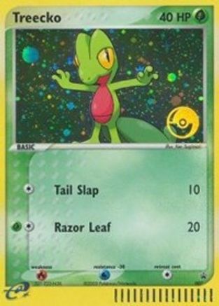 Treecko - 007 (POP Tournament) 7/40 - Nintendo Promos Holofoil