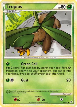 Tropius 66/95 - Unleashed Reverse Holofoil