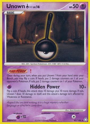 Unown (!) 42/146 - Legends Awakened