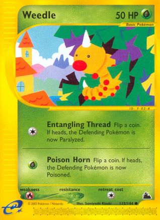 Weedle (115) 115/144 - Skyridge